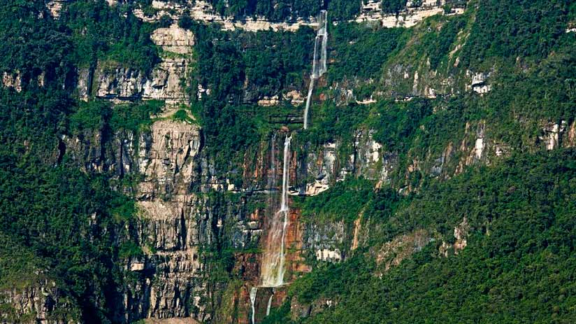 waterfalls in peru chinata