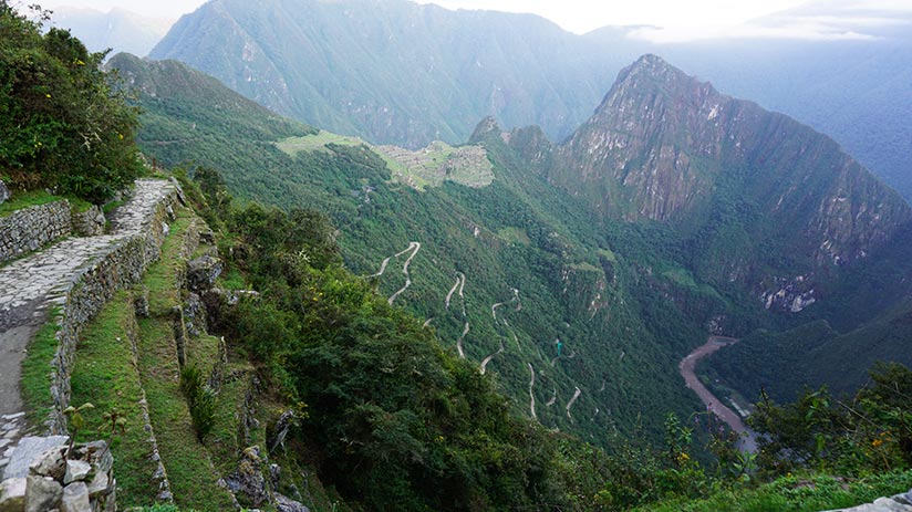 inca trail to visit machu picchu