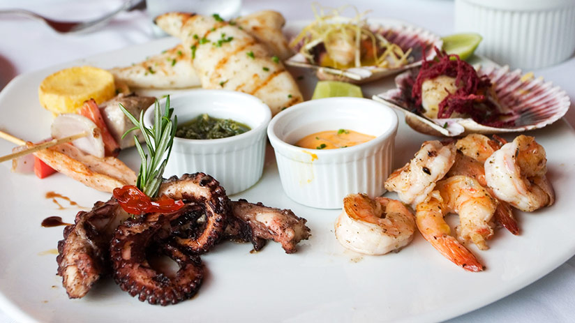 Seafood cuisine shop
