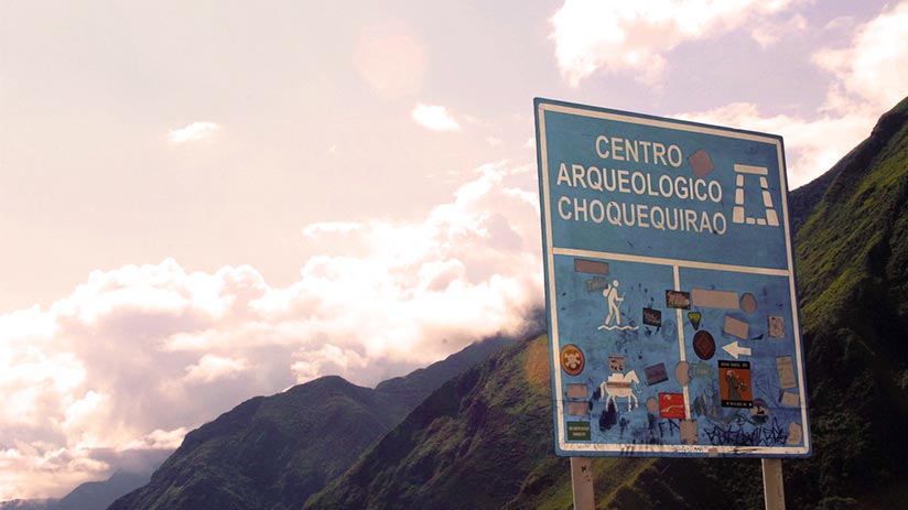 hot to get to the ruins of choquequirao