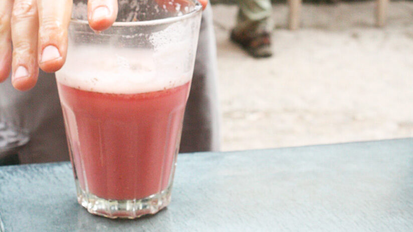 peruvian drinks frutillada