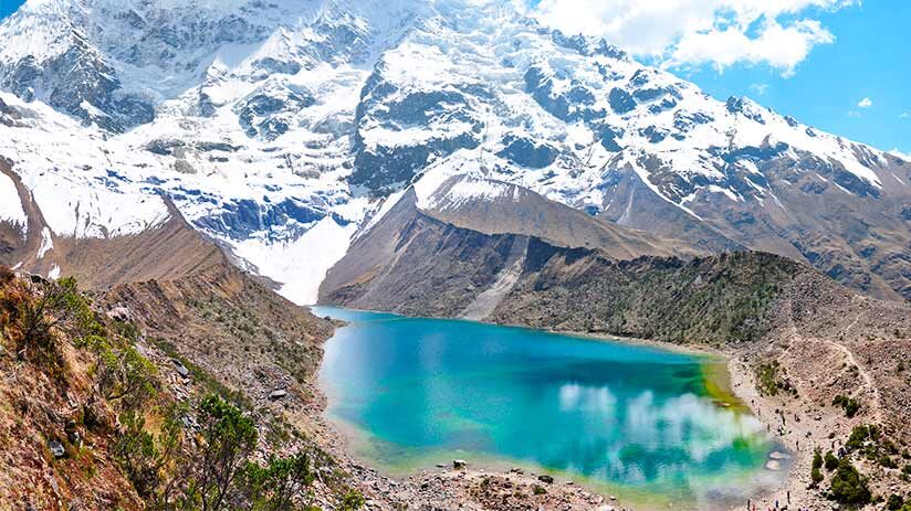 humantay lake in the top tourist attractions in peru