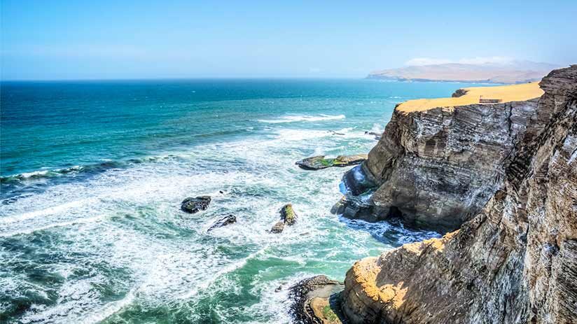 Paracas in the tourist attractions in peru