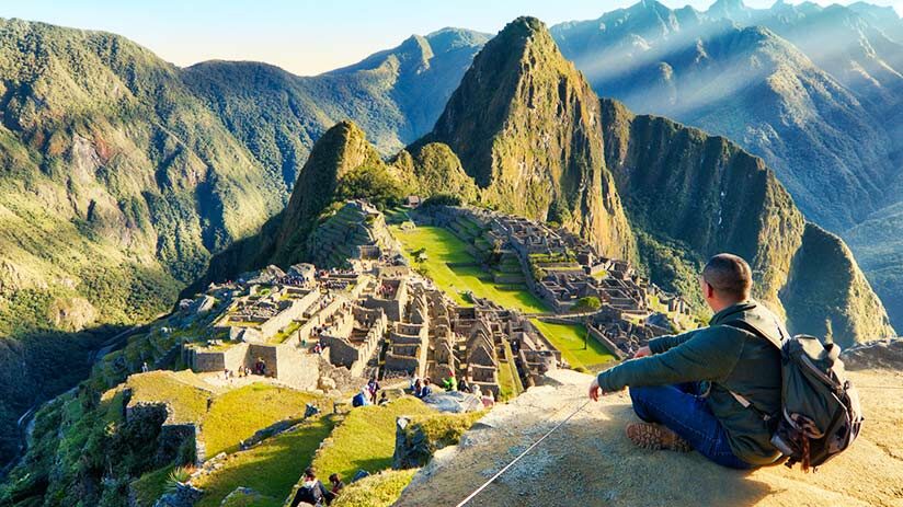 visiting machu picchu