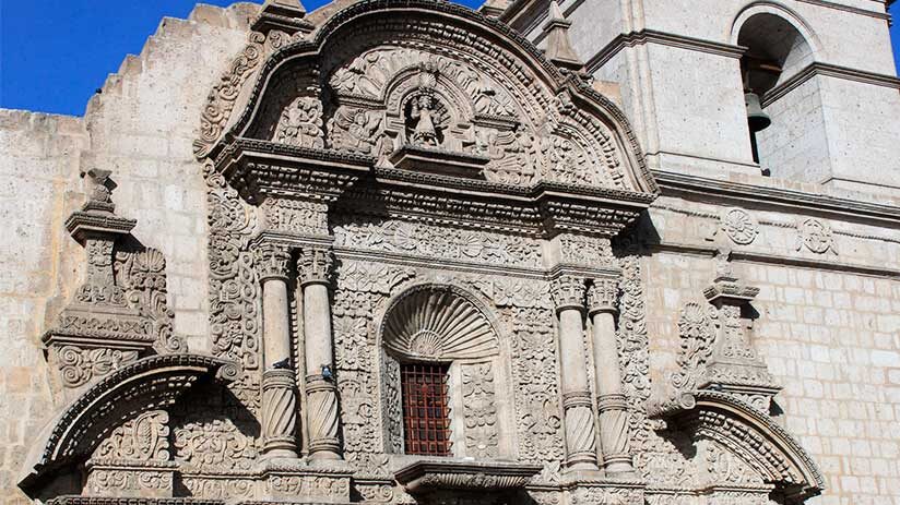 la compania church in things to do in arequipa