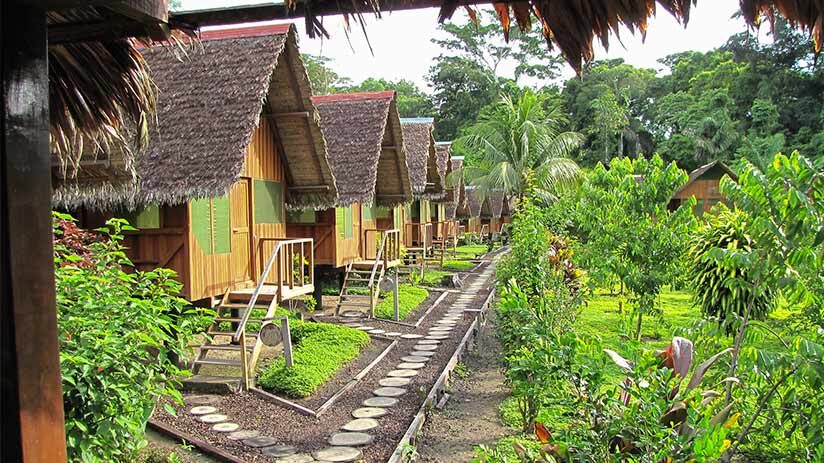 lodges in manu national park