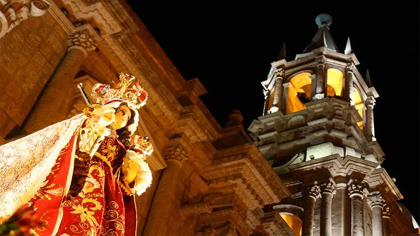 holidays in peru and virgen de chapi