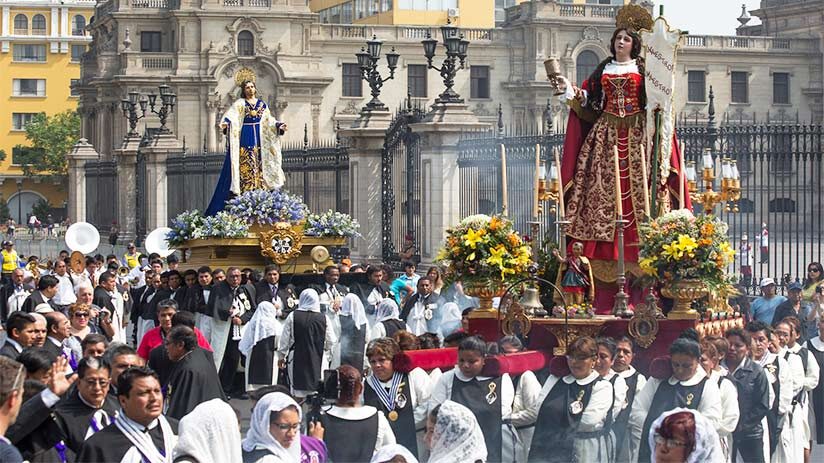 holy week in peru