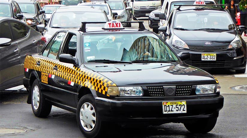 security in peru taxi