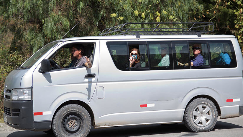 van from lima to machu picchu