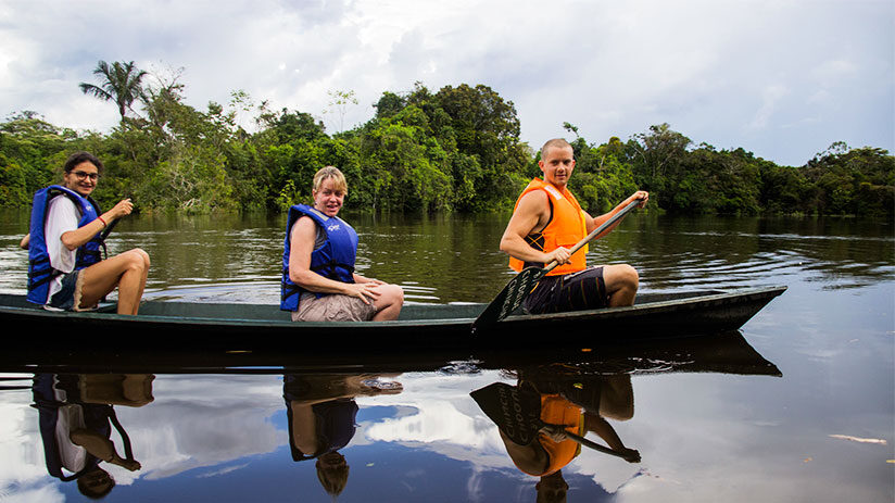 family tours in peru amazon river