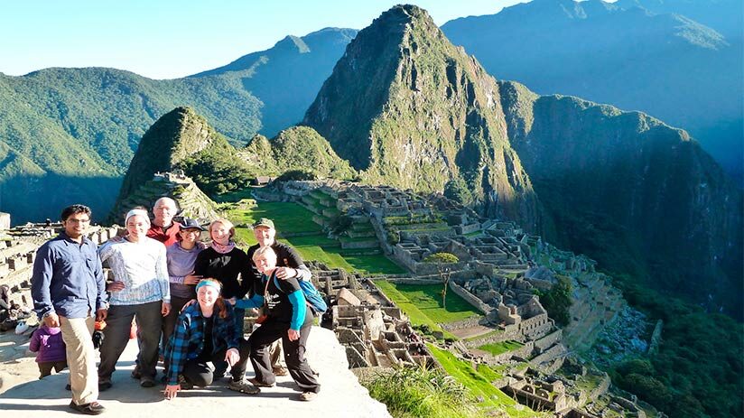 family tours in peru best times