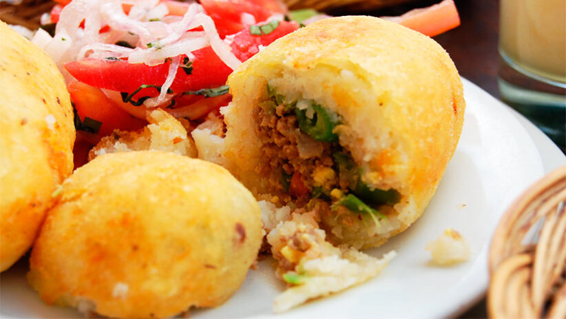 papa rellena Peruvian dankali