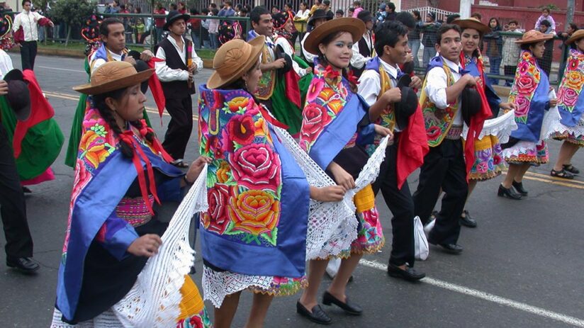 peruvian art craft music dances