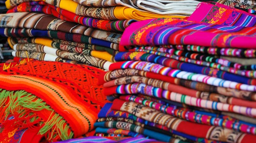 peruvian art craft textiles