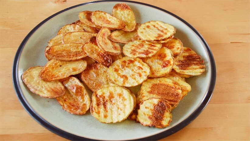 peruvian potatoes fried