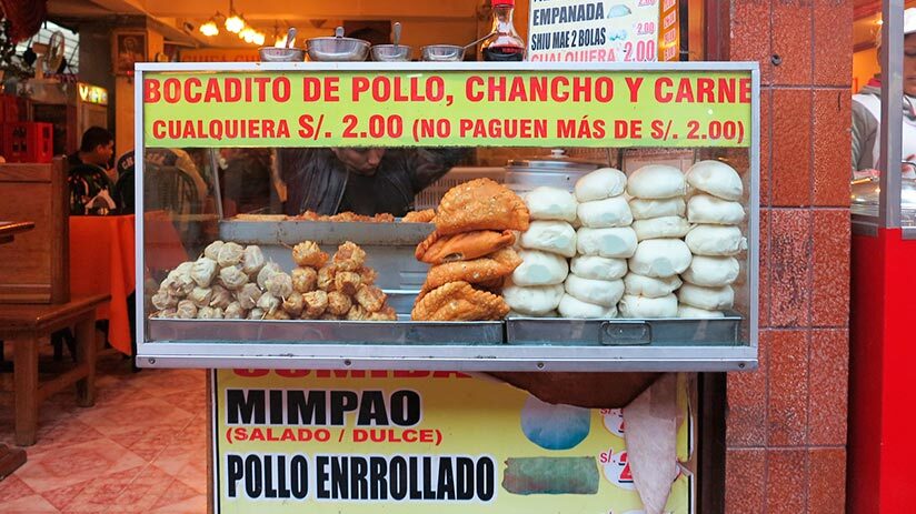 street food in barrio chino