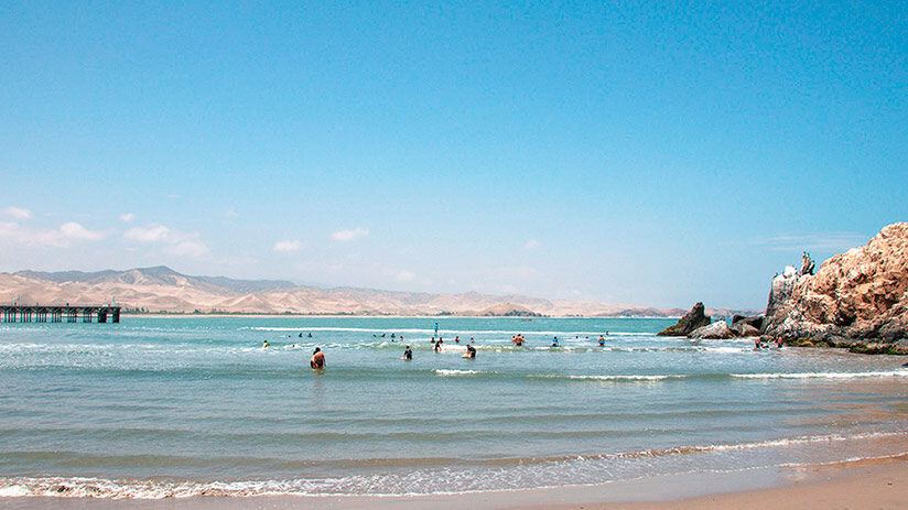 cerro azul beaches in peru