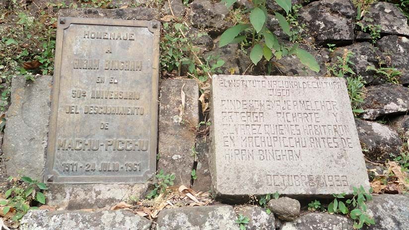 Discoverers of Machu Picchu