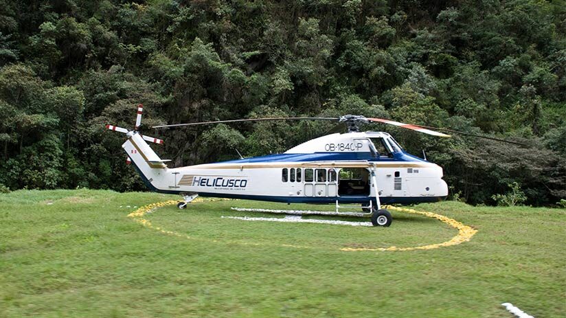 helicopter and machu picchu facts