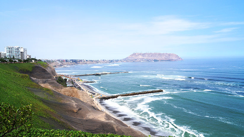 miraflores beaches in peru
