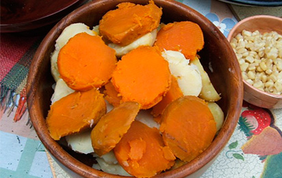 peruvian ceviche batata