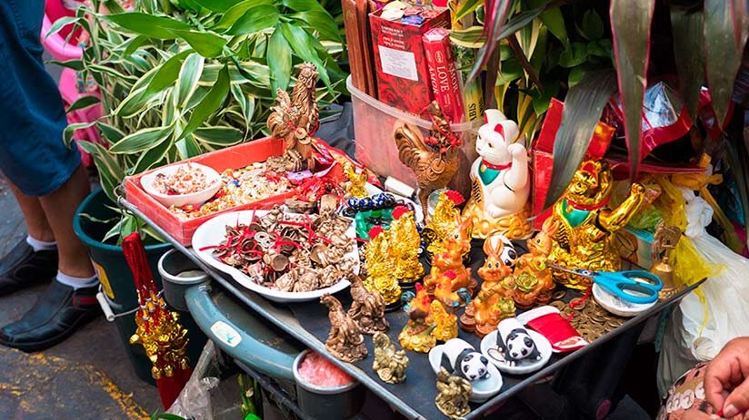 street stall in barrio chino