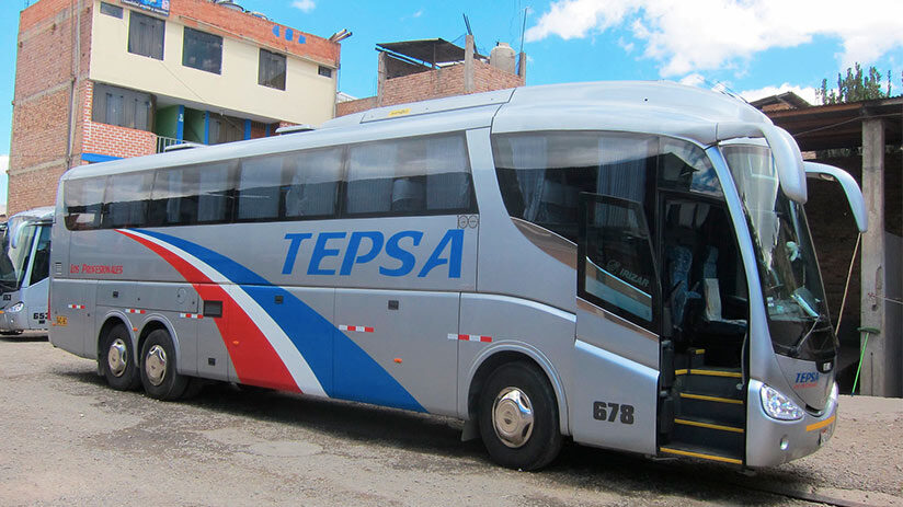 tepsa bus from lima to cusco