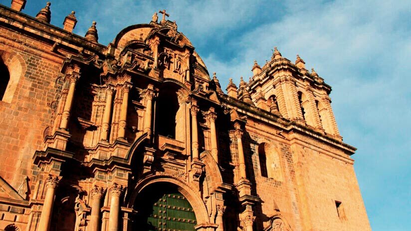 cusco cathedral facade