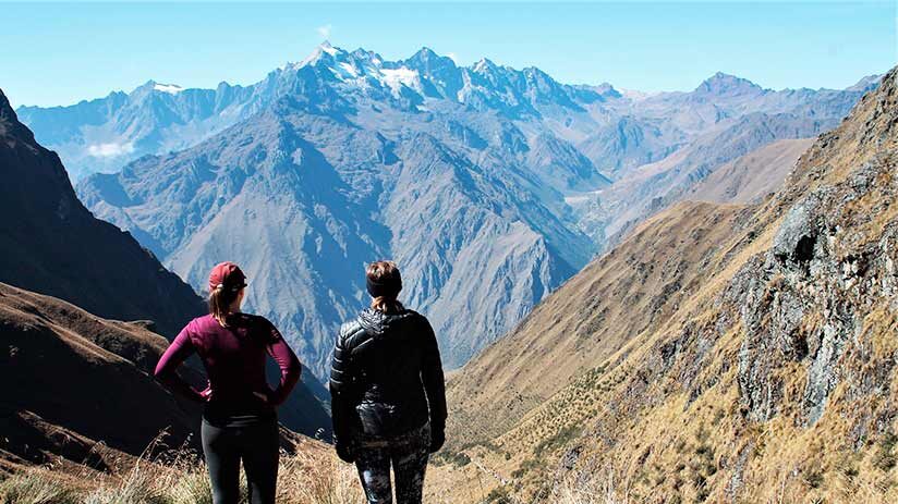 where is peru at mountains