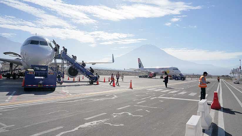 where is peru to arriving
