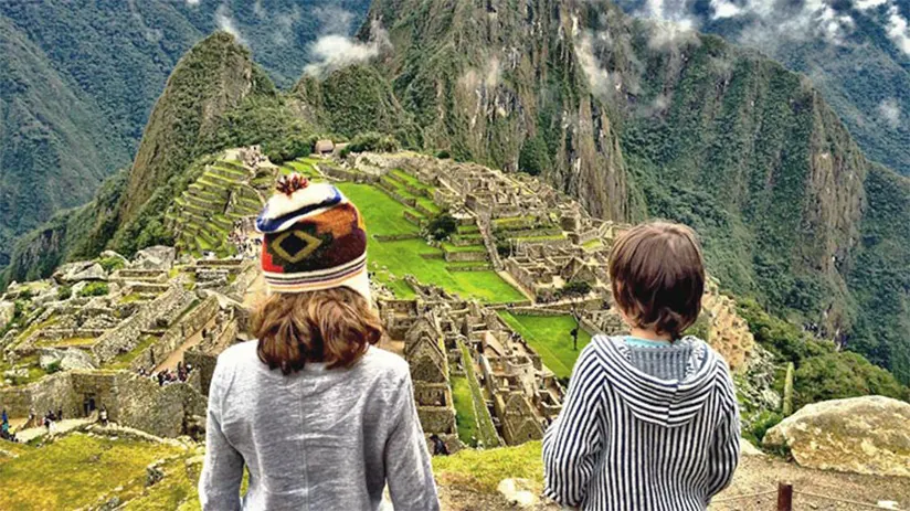 machu picchu with kids