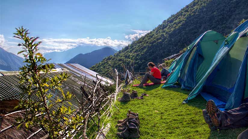 choquequirao campsite