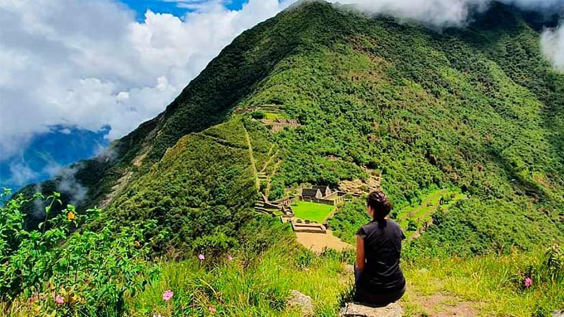 choquequirao landscape view