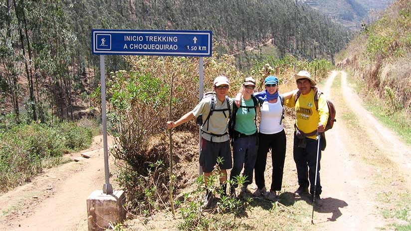 choquequirao starting point