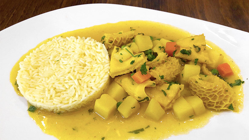cau cau peruvian food