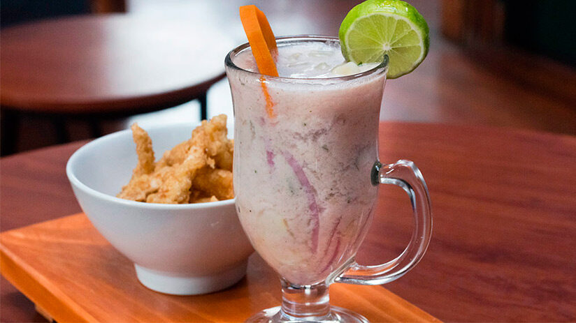 leche de tigre peruvian food