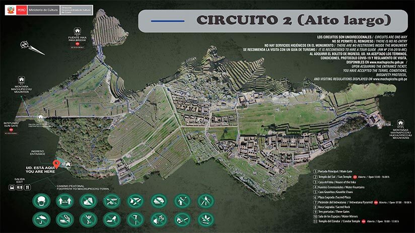 machu picchu circuit blue