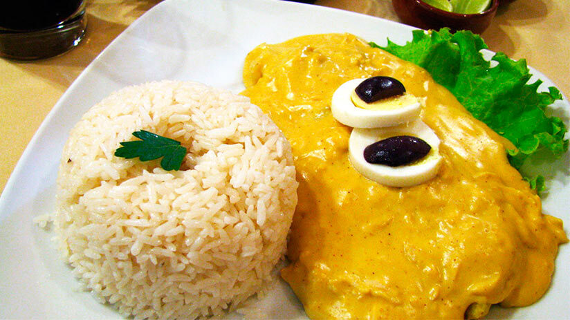 peruvian national dish aji de gallina