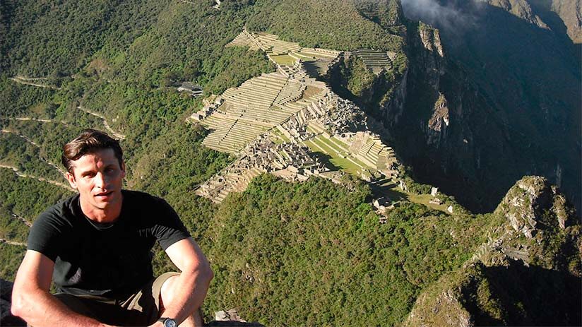 the top of huayna picchu