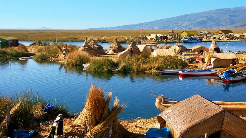 lake titicaca islands