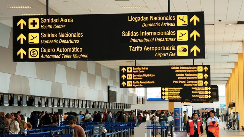 zones of lima airport