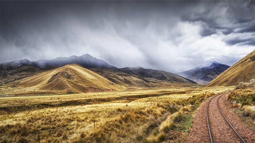 cloudy peruvian weather