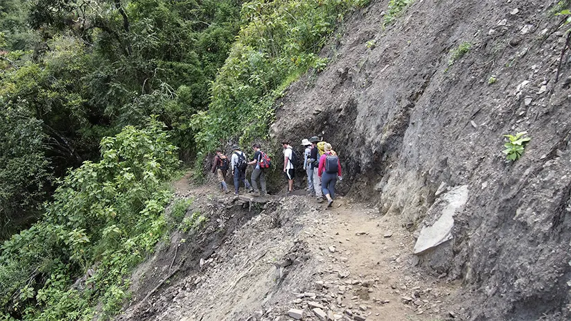 choquequirao hiking in peru