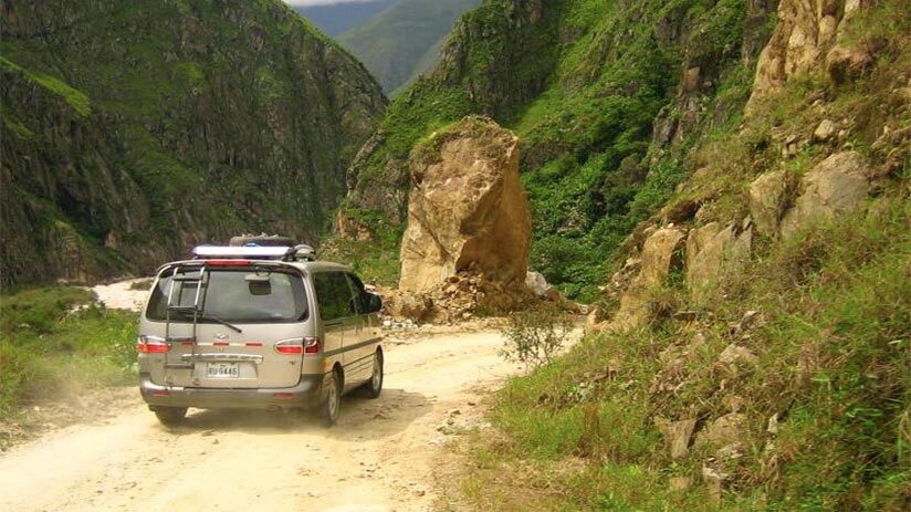 car to machu picchu