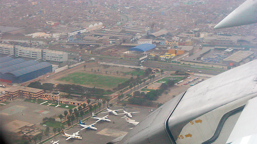 lima airport location