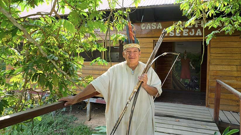 local people in tambopata national reserve