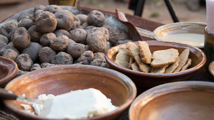 facts about the incas potatoes