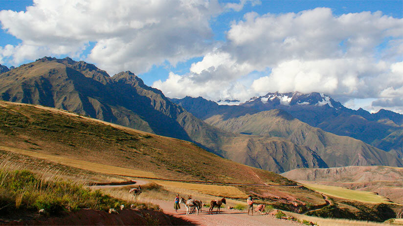 a short route in the sacred valley map