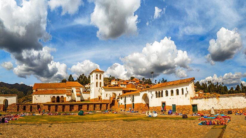 chinchero in the sacred valley map